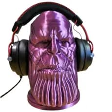 Suporte para Headset – Cabeça do Thanos | Impressão 3D Realista
