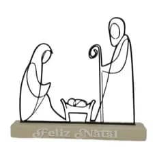Presépio Minimalista em Impressão 3D – Maria, José e Jesus