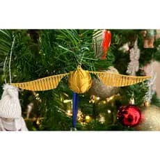 Enfeite de Árvore de Natal - Pomo de Ouro (Impressão 3D)
