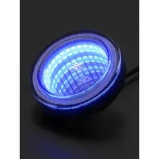 Luz decorativa da motocicleta modificada espírito besta abismo luz do corpo 12V destaque luz do carro veículo elétrico U