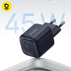 Baseus EnerFill FN22 Fast Charger 1C PD 20W/30W/45W Safety Protections Mini Gan Tech Adapter for IPhone 17
