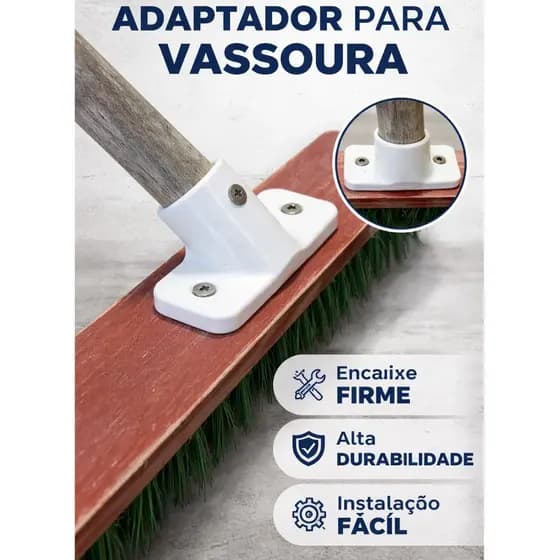 Suporte Cabo Vassoura Adaptador