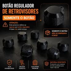 Botão do Retrovisor Elétrico Gol Voyage Saveiro G5 G6 G7