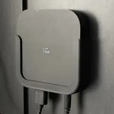 Suporte Parede / Para Xiaomi Mi TV Box S - Instalação Sem Furos (Fita Ultra Forte Inclusa)