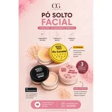 Pó Facial Bella Bem Me Quero Make Up Oil Free Selagem Perfeita Pele Aveludada
