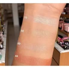 Iluminador Facial Vivai Glow Efeito Espelhado Alta Pigmentação Brilho Intenso Maquiagem Profissional Barato