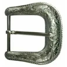 Fivela Para Cinto Country Tradicional 4,0 Cm De Abertura