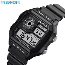 Relógio Digital Sinoke Masculino Modelo 9619 Preto