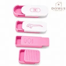 Kit Viagem Porta Curativos Porta Cotonetes Porta Fio Dental Estojo Primeiros Socorros Impressão 3D