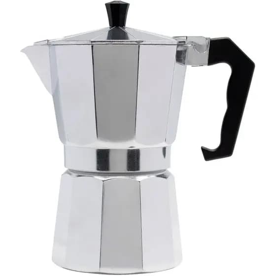 Cafeteira de Alumínio 300ml - Aroma Autêntico 6 xícara