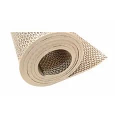 Tapete de Borracha Antiderrapante Para Banheiro, Box, para idosos e crianças, não machuca os pés, 184cmx83cm, Bege