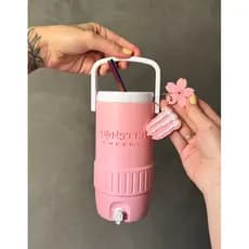 Porta Lata Monster 473ml + chaveiro abridor com pingente BRINDE 🌸