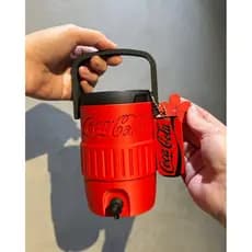 Suporte Lata Coca-Cola 350ml + chaveiro abridor com charm ❤️ | IMPRESSÃO 3D