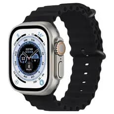 PRETO - GS9 RELÓGIO SMARTWATCH Ultra Mini 41mm 2 Pulseiras