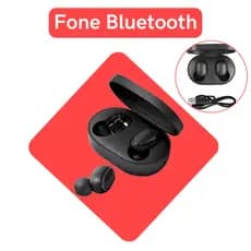 Fone de Ouvido TWS Bluetooh 5.0 REDMI Recarregável com Microfone