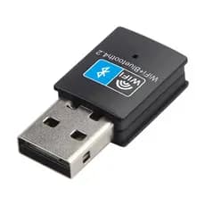 Adaptador USB Wi-Fi + Bluetooth2,4— 150 Mbps — 2 em 1 — Plug and Play