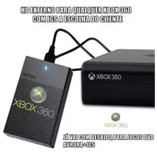 HD ou pendrive para Xbox 360 BLOQUEADO,/RGH/JTAG/EXPLOIT/LT/LT2.0/LTU