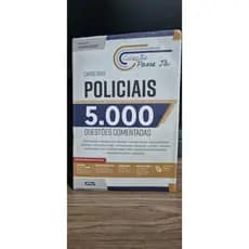 USADO: Livro Passe Já 5000 Questões Comentadas Carreiras Policiais