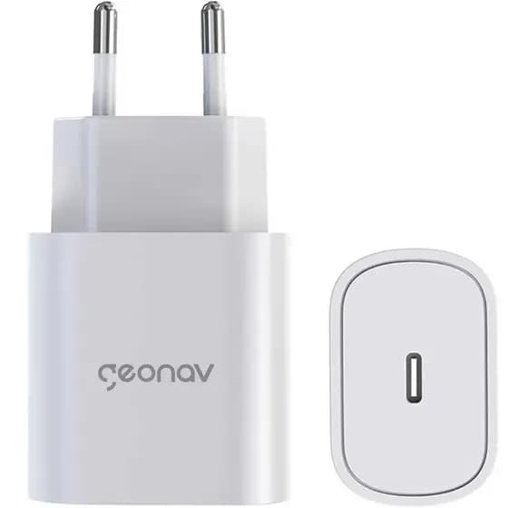 Carregador de Parede Superpower com 25W Branco Geonav - CH25PDWT