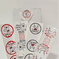 Lacres Flork Adesivos para sacola