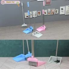SUPERTOY 1 : 12 Casa De Bonecas Em Miniatura Kit Pá Boneca Ferramentas Limpeza Decoração Micro Cena Vida Adereços Quente