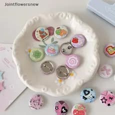 JTN 6 Peças Emblema De Botão De Desenho Animado Fofo Retrô Meninas Crianças Mochila Bolsa De Lápis Faça Você Mesmo Broch
