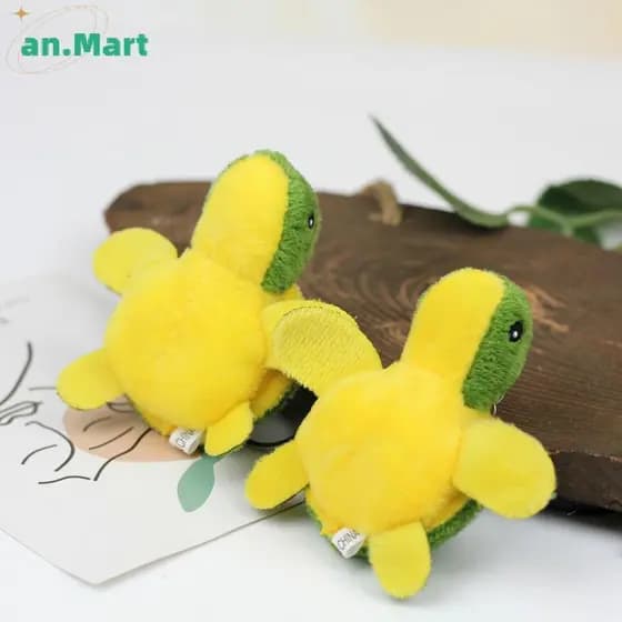 JTN Moda Pequena Tartaruga Macio Pelúcia Boneca Chaveiro Bonito Dos Desenhos Animados Saco Pingente Crianças Brinquedos
