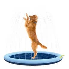 Tapete Chafariz Para Cachorro, Gato, Pets 1,00m Dobrável Superfície Antiderrapante - Meu Pet