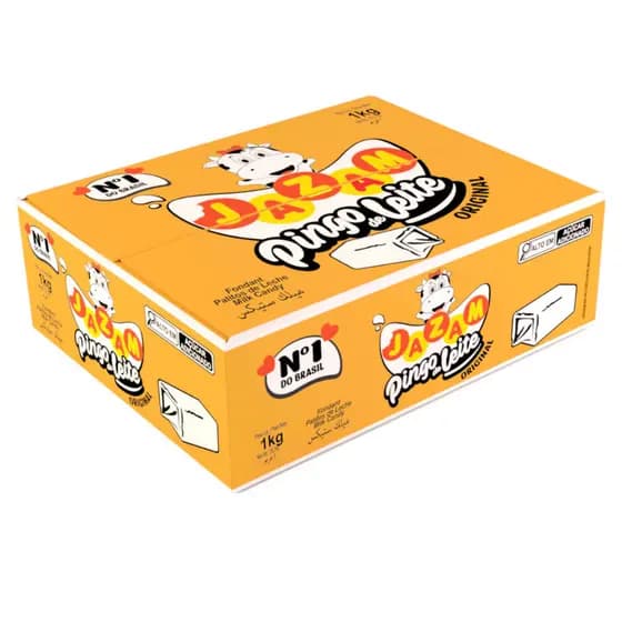 Pingo De Leite Tradicional cerca de 100 unidades 1kg - Doce De Leite Jazam