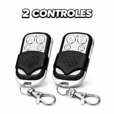 Controle Remoto Universal para Portão Elétrico Eletrônico Garagem com Chaveiro 433mhz 4 Botões