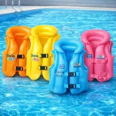 Boia Infantil Colete 3 Tamanhos Inflável Brinquedo Piscina Praia Lago