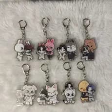 Chaveiro Acrílico Stray Kids SKZOO + Membros
