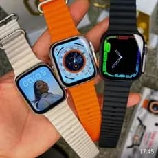 Relógio Smartwatch ultra Iwo faz e recebe chamadas, calculadora, foto na tela, notificações das redes sociais