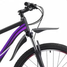 Paralama Bike MTB Nylon Aro 26 27.5 29 Conjunto 3 Peças Regulável Frente Traseira Proteção Contra Lama e Água Ciclismo