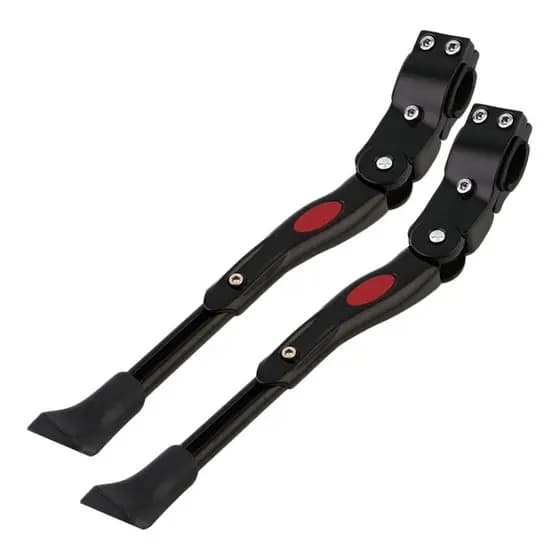 Pezinho Descanso Bike Regulável Aro 20 a 29 Apoio Lateral Mtb Speed Bicicleta Reforçado Estável Fácil Instalação Central