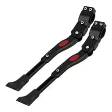 Pezinho Descanso Bike Regulável Aro 20 a 29 Apoio Lateral Mtb Speed Bicicleta Reforçado Estável Fácil Instalação Central