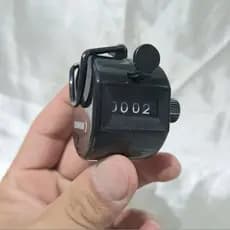 Contador Manual Portátil 4 Dígitos – Botão Ergonômico e Reset Rápido