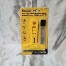 Raspador de Rejunte e Tinta com 6 Lâminas – Ideal para Pós-Obra