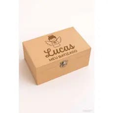 Mini caixa Personalizada em MDF para batizado, aniversário, lembrancinha, maternidade, presente