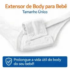 Extensor de Body ( TAM. ÚNICO - PACOTE com 3 unidades)