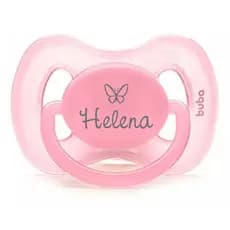Chupeta Bebê com Nome Personalizada Silicone Buba Original