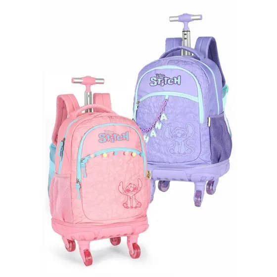 Mochila Rodas 360 Stitch Original Disney - Luxcel