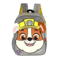 Mochila Patrulha Canina Rubble Infantil Escolar 3D Oficial Luxcel