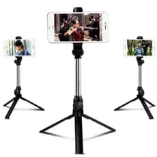 Tripé Pau de Selfie para celular Vertical e Horizontal Retrátil Envio Imediato