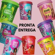 Creme de Tratamento para Pentear e Hidratante 2 em 1 Regarv 1kg Corpo Dourado Todos os Tipos de Cabelo