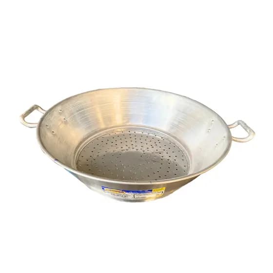 Escorredor De Macarrão, Arroz Industrial N°40 Peneira Massa 11 Litros JSD Para Hotéis, Pousadas e Restaurantes