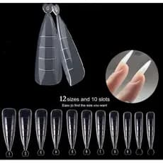 120pcs Estiletto poly nail gel dual Form  F1- para construir unhas de acrílico / unhas de gel UV / Gel de unha polido