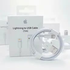 cabo iPhone lightning, original Apple, cabo 1 metro alta transmissão, cabo original