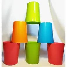 Balde de Pipoca 2 litros - Baldes, Baldinho, Pipoqueira, Baldinhos para Lembrancinhas CORES SORTIDAS