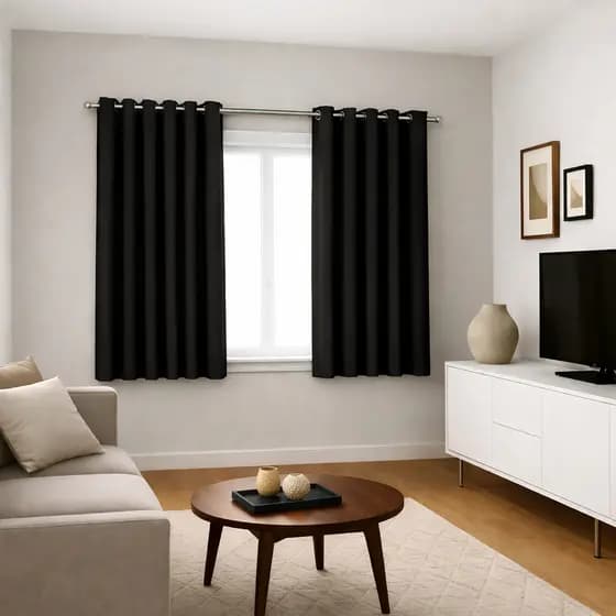 Cortina Blackout Tecido 2,80m x 1,80m Bloqueia a claridade Blacaute